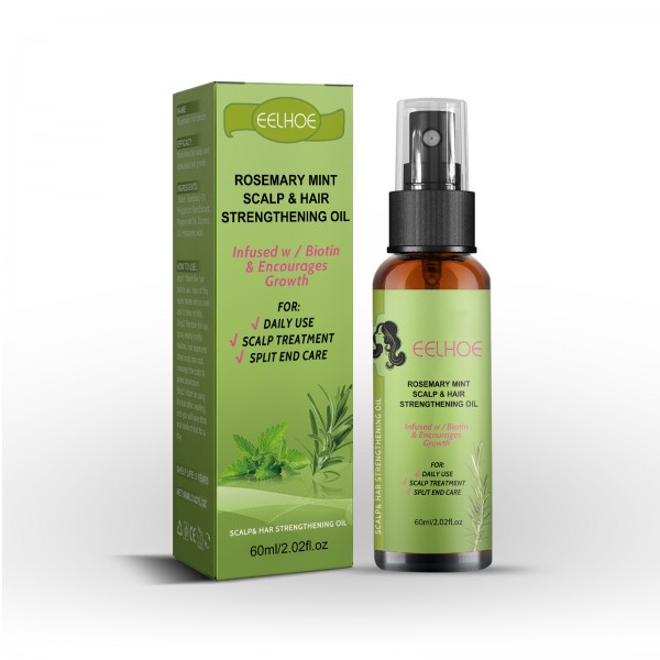 Флюїд для росту волосся Eelhoe Rosemary Mint Scalp & Hair Strengthening Oil, 60 мл