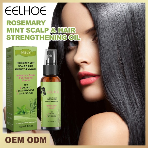 Флюїд для росту волосся Eelhoe Rosemary Mint Scalp & Hair Strengthening Oil, 60 мл