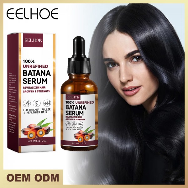 Сироватка для зміцнення та росту волосся Eelhoe 100% Unrefined Batana Serum, 30 мл