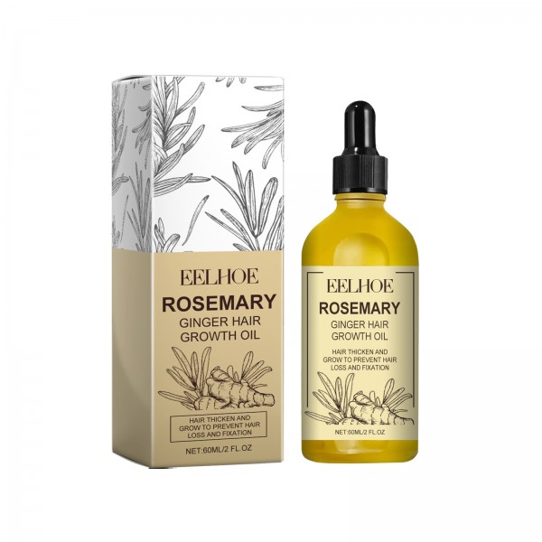 Олія для росту волосся з розмарином Eelhoe Rosemary Ginger Hair Growth Oil, 60 мл