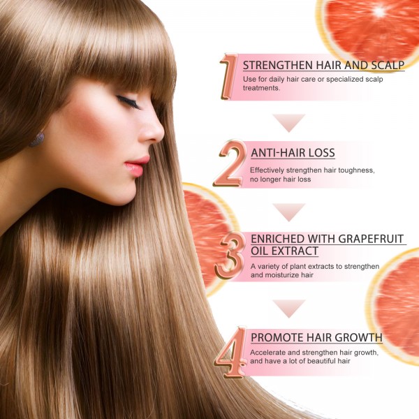 Лосьйон для росту волосся з грейпфрутом Eelhoe Grapefruit Thicker Hair Growth Lotion, 100 мл