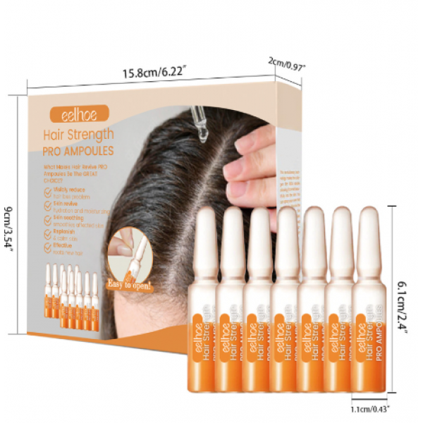 Набір ампул для зміцнення волосся Eelhoe Hair Strength Pro Ampoules, 7 шт