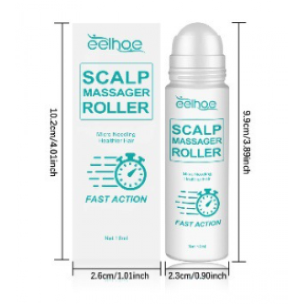 Масажер для шкіри голови Eelhoe Scalp Massager Roller, 18 мл Масажер для шкіри голови Eelhoe Scalp Massager Roller, 18 мл