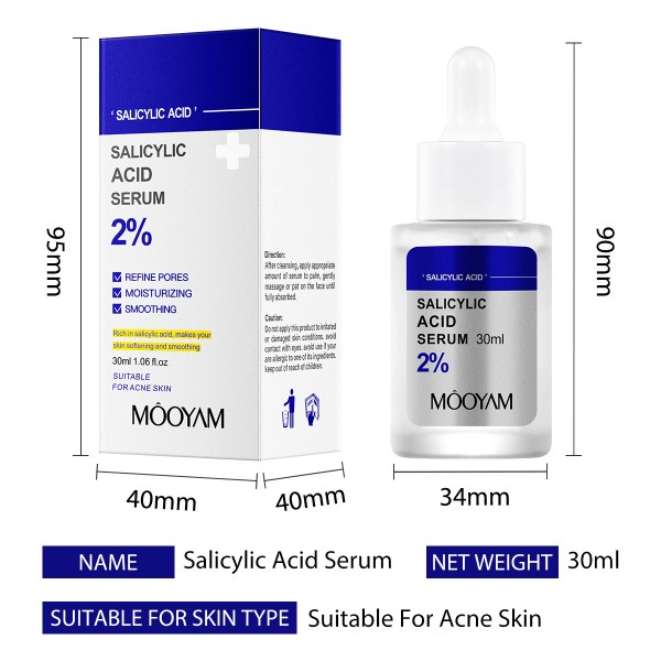 Сироватка Mooyam 2% Salicylic Acid Serum, 30 мл