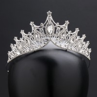 Діадема із кристалами "Kingdom", срібло