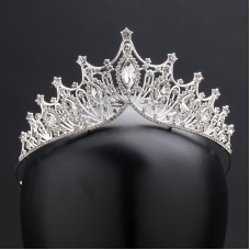 Діадема із кристалами "Kingdom", срібло