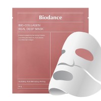 Гідрогелева маска для обличчя Biodance Bio-Collagen Real Deep Mask, рожевий, 34 г