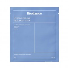 Гідрогелева маска для обличчя Biodance Hydro Cera-Nol Real Deep Mask, синя, 34 г