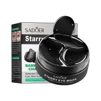 Патчі гідрогелеві SADOER Starry Eye Mask, з бамбуковим вугіллям, 60 шт