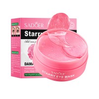 Патчи гидрогелевые SADOER Starry Eye Mask, с розой, 60 шт