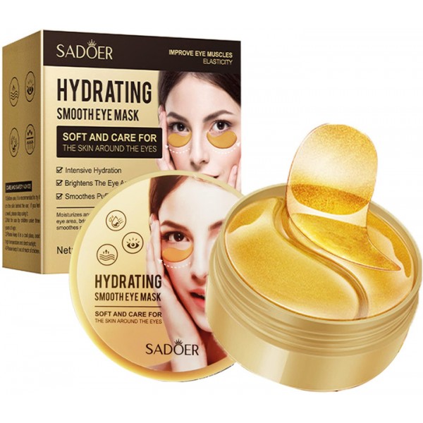Патчи гидрогелевые SADOER Hydrating Smooth Eye Mask, 60 шт