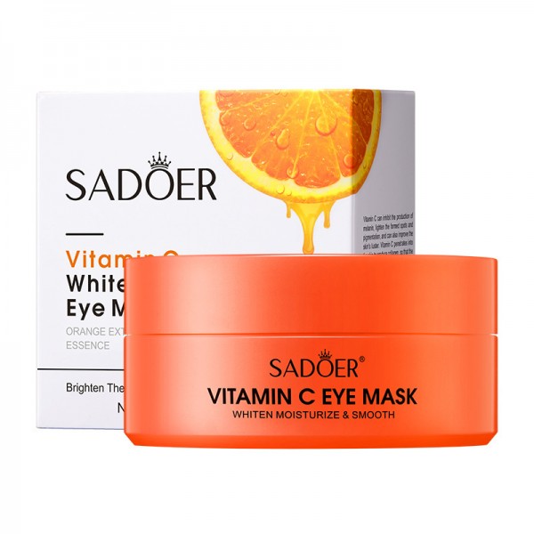 Патчі гідрогелеві SADOER Vitamin C White Moisturize Eye Mask, з вітаміном С, 60 шт