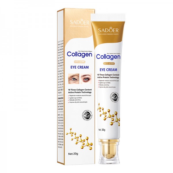 Крем для глаз SADOER Collagen Anti-Aging Eye Cream, с коллагеном, 20 г