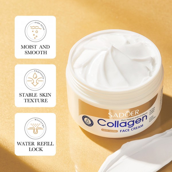 Крем дневной для лица SADOER Collagen Face Cream, 100 г Крем дневной для лица SADOER Collagen Face Cream, 100 г