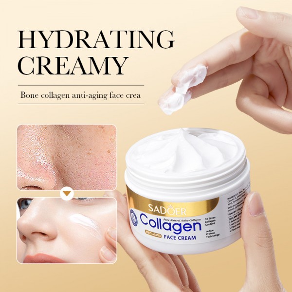 Крем дневной для лица SADOER Collagen Face Cream, 100 г Крем дневной для лица SADOER Collagen Face Cream, 100 г