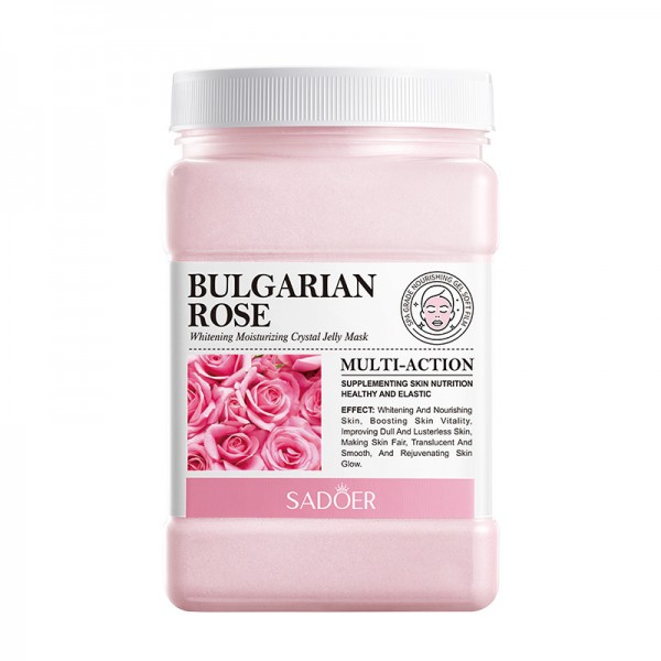 Гелевая маска с экстрактом розы SADOER Bulgarian Rose Whitening Moisturizing Crystal Jelly Mask, 540 г