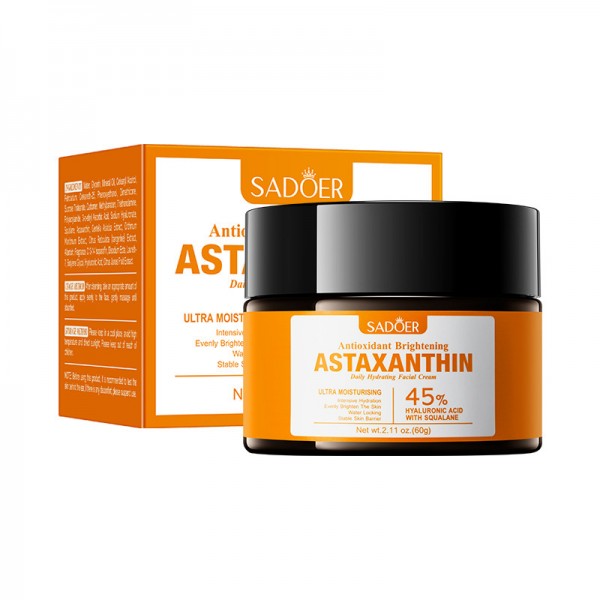 Крем для обличчя SADOER Antioxidant Brightening Astaxanthin, 60 г