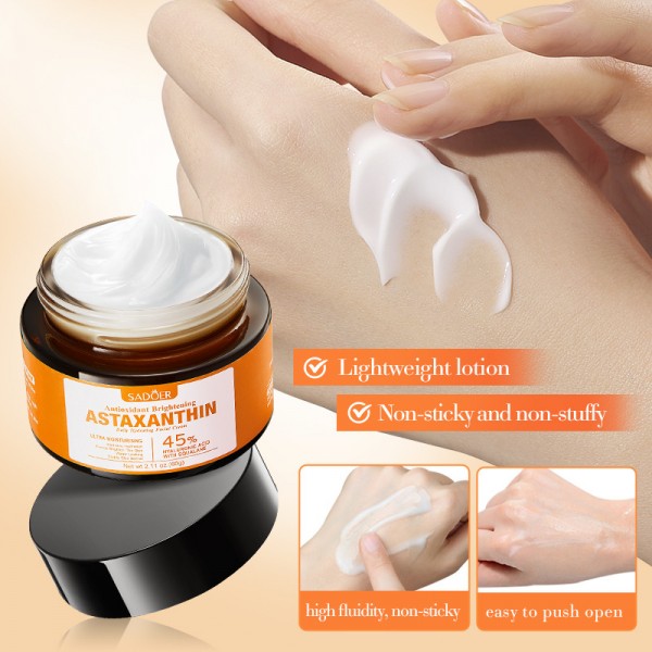 Крем для обличчя SADOER Antioxidant Brightening Astaxanthin, 60 г