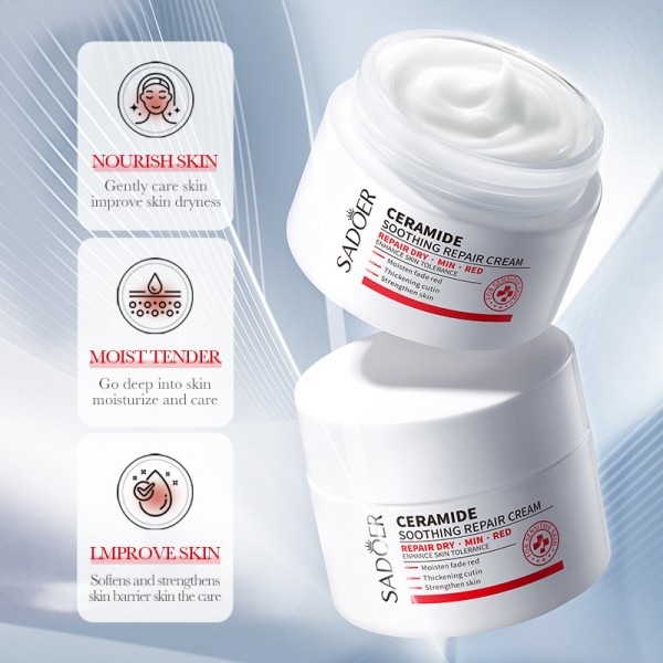 Крем відновлюючий для обличчя SADOER Ceramide Soothing Repair Cream, 50 г