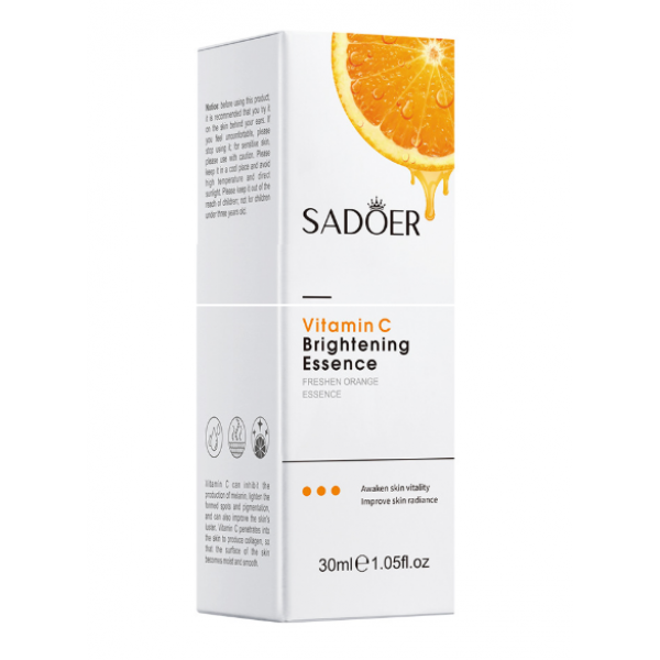 Сироватка для обличчя з вітаміном C SADOER Vitamin C Brightening Essence, 30 мл Сироватка для обличчя з вітаміном C SADOER Vitamin C Brightening Essence, 30 мл