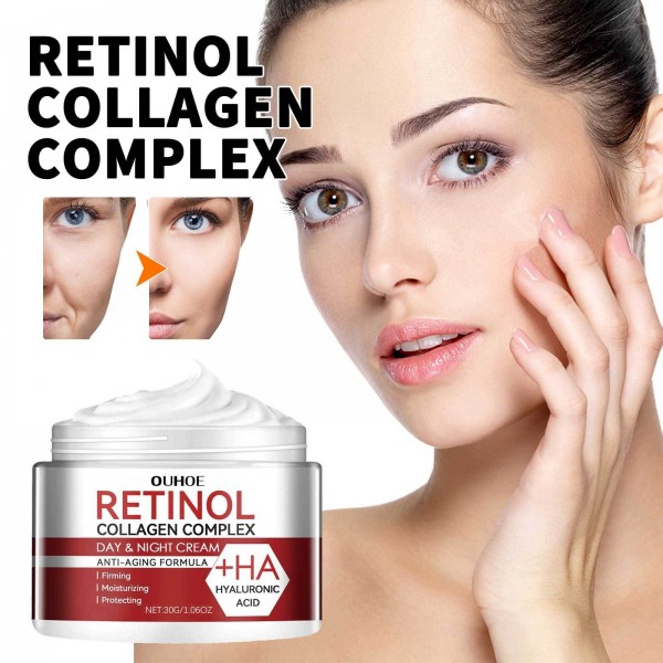 Крем денний та нічний з ретинолом OUHOE Retinol Collagen Complex, 30 г