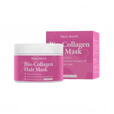 Маска зволожуюча для глибокого живлення та відновлення волосся West Month Bio-Collagen Hair Mask, 100 г