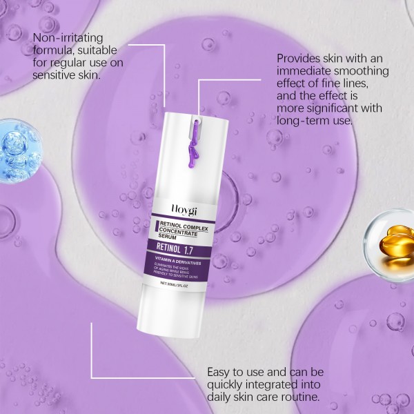 Сироватка висококонцентрована з ретинолом Hoygi Retinol Complex Concentrate Serum Retinol 1.7, 30 мл