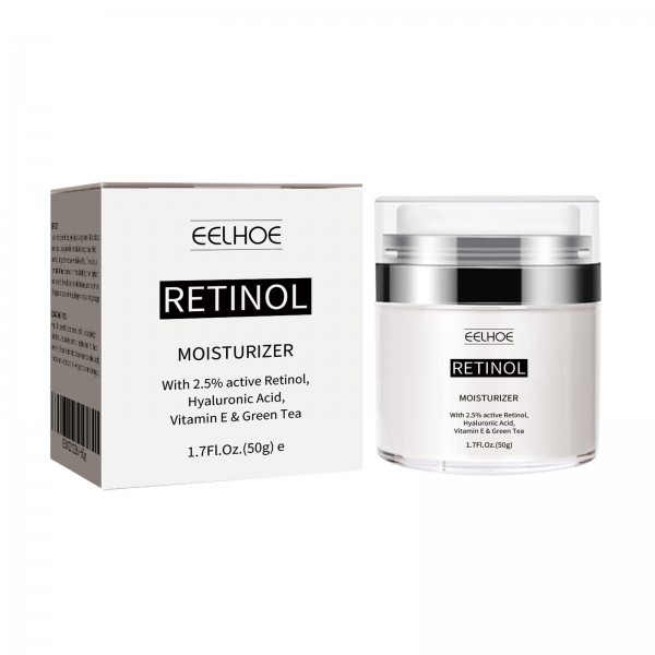 Крем зволожуючий з активним ретинолом для обличчя 2.5% EELHOE Retinol Moisturizer, 50 г