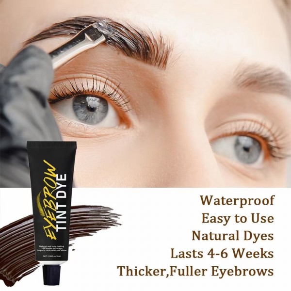 Набір для фарбування брів Eyebrow Tint Dye Professional Series, 3 кольори