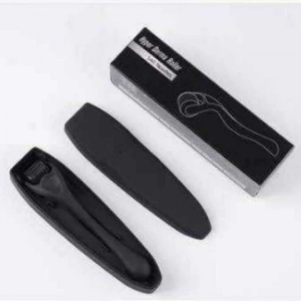 Мезоролер матовий чорний, титанові голки, 540 шт, матовий футляр, 2.5 мм