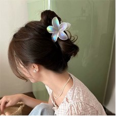 Затискач для волосся «Pearlescent Flower», прикраса для зачіски, матовий прозорий