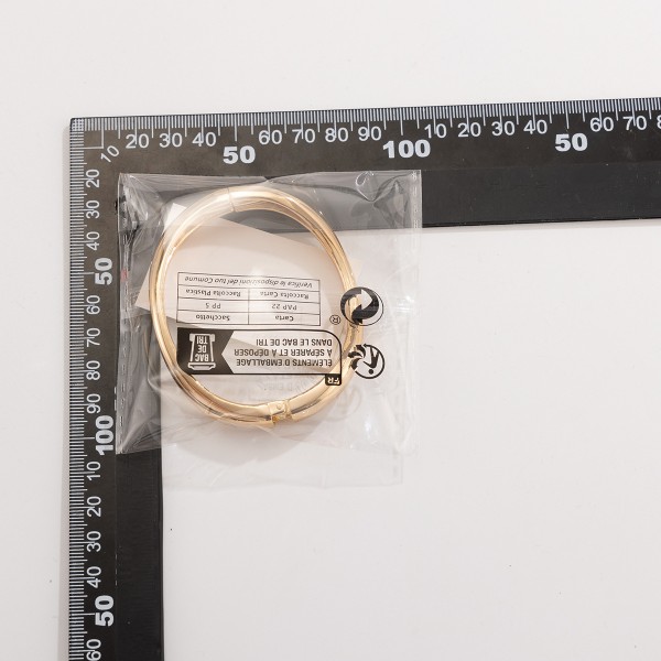 Браслет "New Wave Bangle", золото/срібло