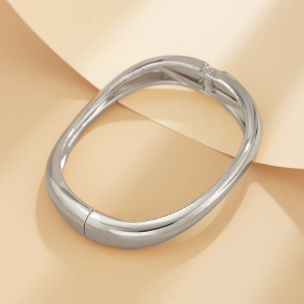 Браслет "New Wave Bangle", золото/срібло