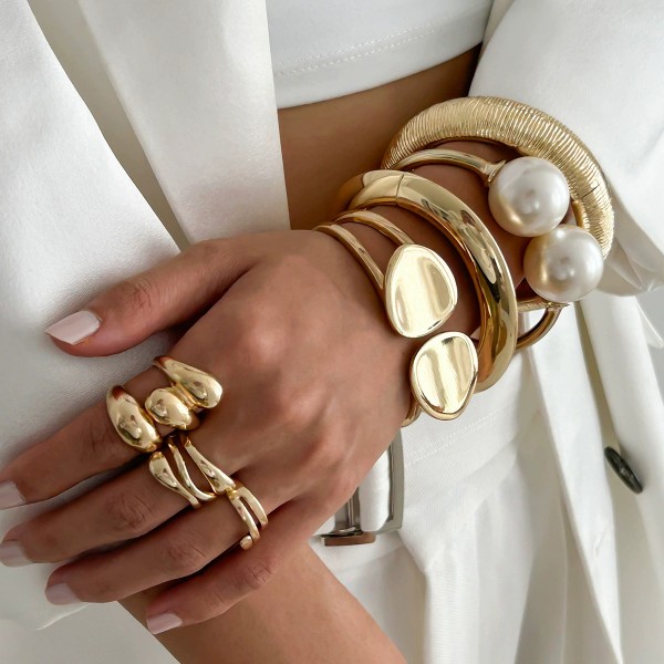 Браслет "Metalic Harmony Bracelet", золото/срібло