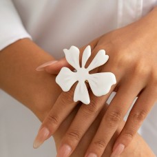 Каблучка "White Blossom Ring", золото