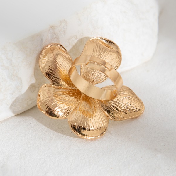 Кольцо "Blooming Grace Ring", золото