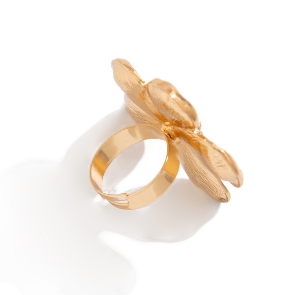 Кольцо "Blooming Grace Ring", золото
