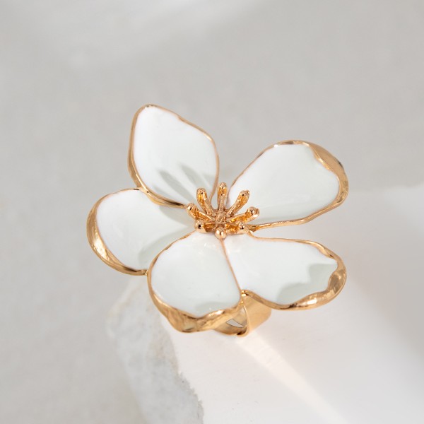 Кольцо "Blooming Grace Ring", золото