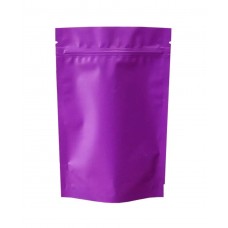 Пакет матовий із замком Zip-Lock 14х20 + 4 см (пакет для пакування), плотність 100 мкм, фіолетовий, 10 шт