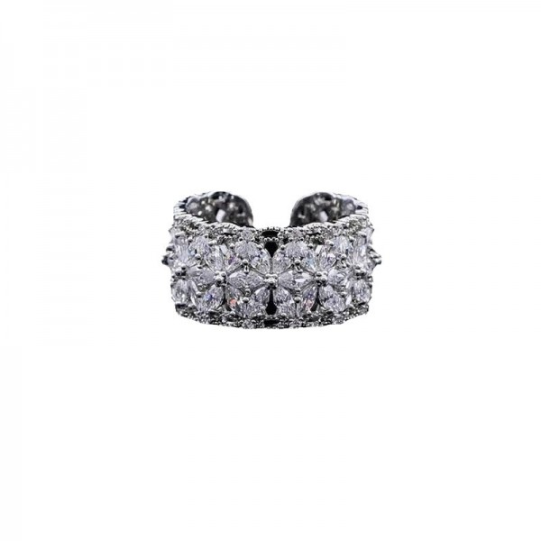 Каблучка "Victorian Flowers", срібло