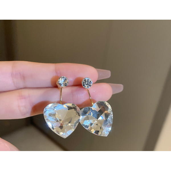 Серьги "Sparkling Heart", золото Серьги "Sparkling Heart", золото