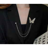 Брошка "Chain Butterfly", срібло