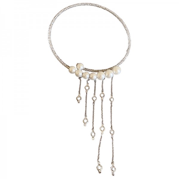 Ланцюжок "Pearl Waterfall", срібло