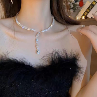 Цепочка "Crystal Tear", серебро