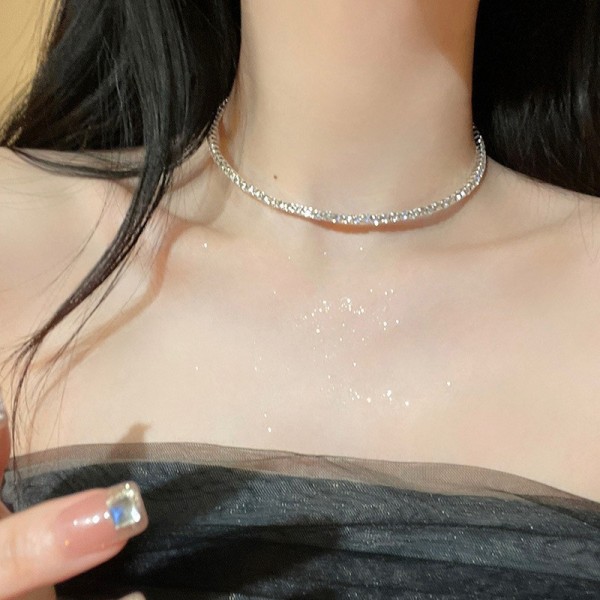 Ланцюжок "Small Rhinestone", срібло