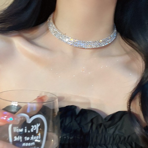 Ланцюжок "Great Rhinestone", срібло