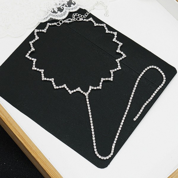 Ланцюжок "Geometric Crystals", срібло