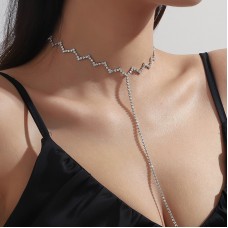 Ланцюжок "Geometric Crystals", срібло