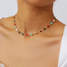 Ланцюжок "Rainbow Of Stones", золото