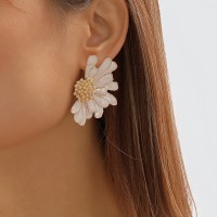 Сережки "Golden Petal", 3 кольори